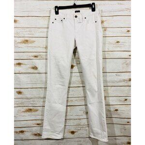 J.Crew factory women’s low rise white jeans 27